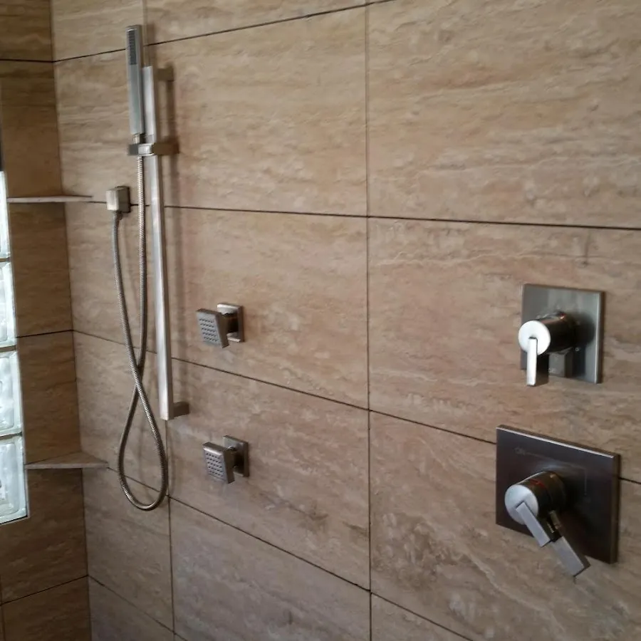 Shower fixture installation for Water Heater Replacement in North Miami Beach